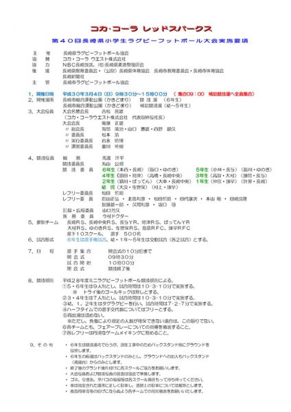 コカコーラ実施要項　H30・3・4　のサムネイル