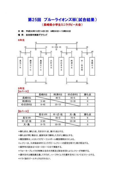 第25回ブルーライオンズ杯試合結果-1のサムネイル